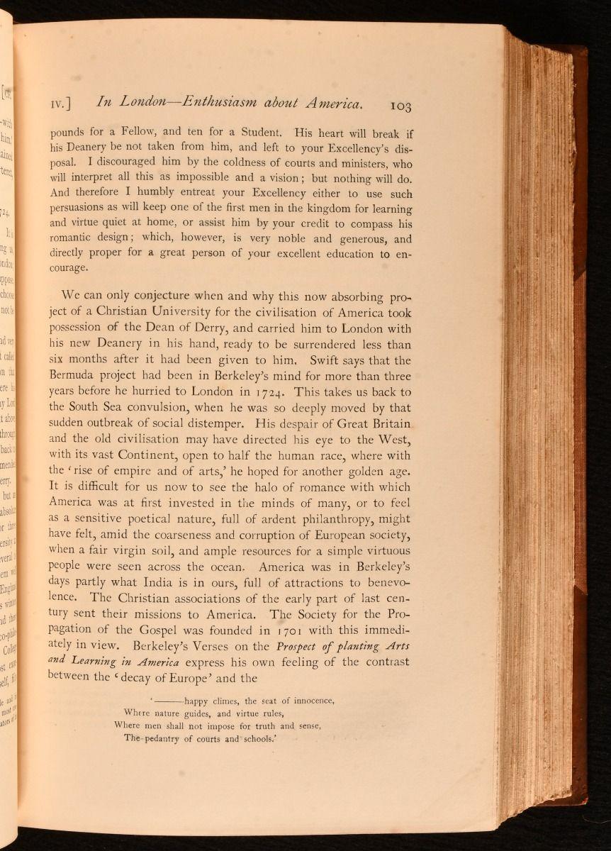 1871 The Works of George Berkeley (Les œuvres de George Berkeley) en vente 2