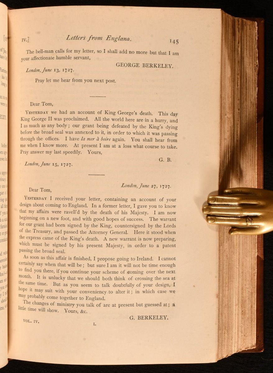 1871 The Works of George Berkeley (Les œuvres de George Berkeley) en vente 3