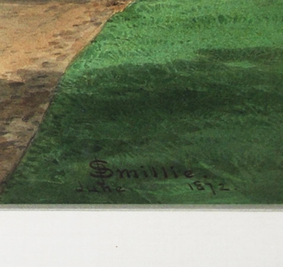 1872 Aquarell von James David Smillie im Angebot 1