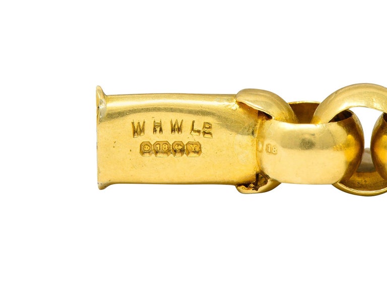 Baraka 18K Yellow Gold Bracelet For Sale at