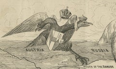 1875 Daily Graphic Newspaper, Eastern Question Cartoon Map, Complete 12 Pages