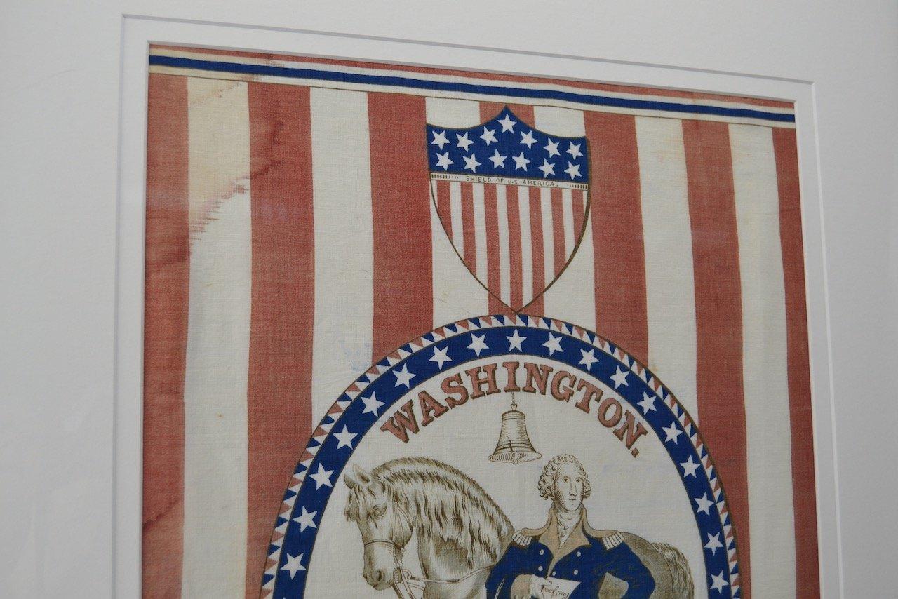 American 1876 Centennial George Washington Banner