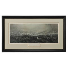 1876 "Gettysburg. La sconfitta dell'assalto di Longstreet". Incisione