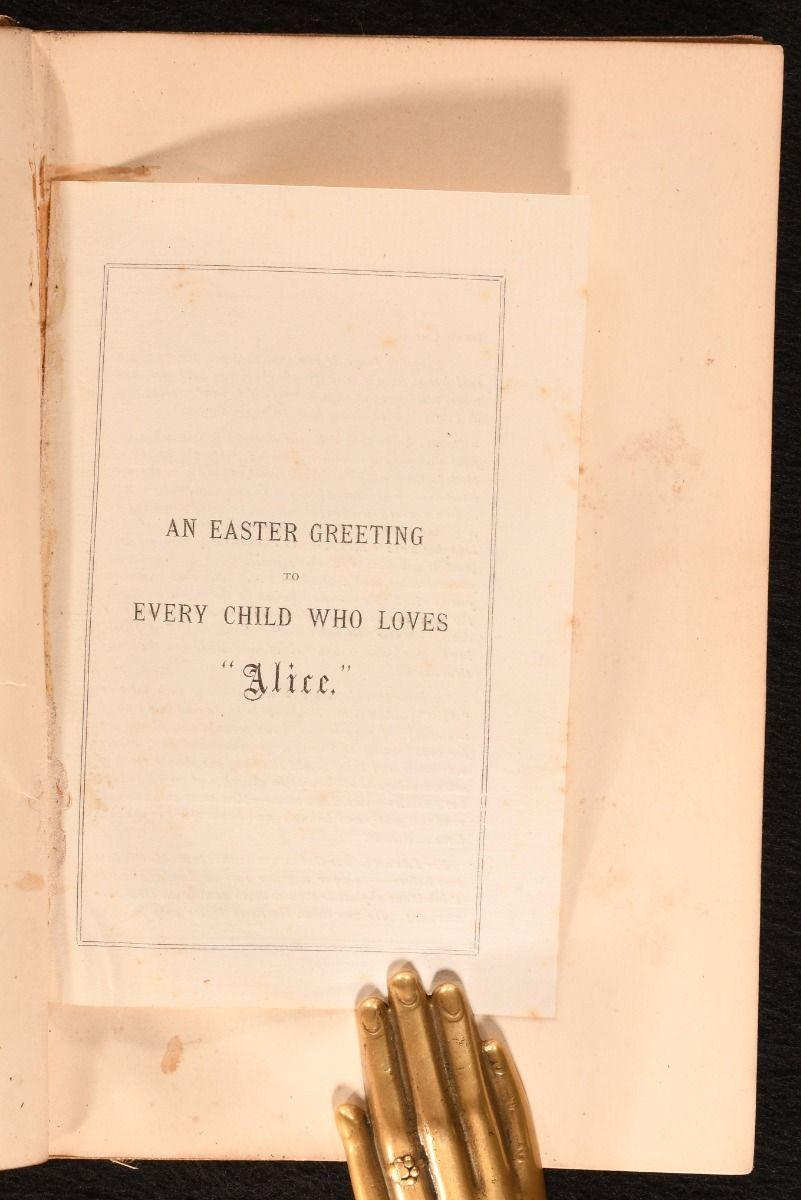 Fin du XIXe siècle 1876 La chasse au Snark ; vœux de Pâques à tous les enfants qui aiment 