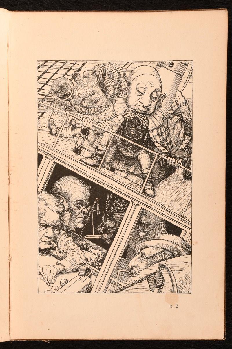 1876 La chasse au Snark ; vœux de Pâques à tous les enfants qui aiment 
