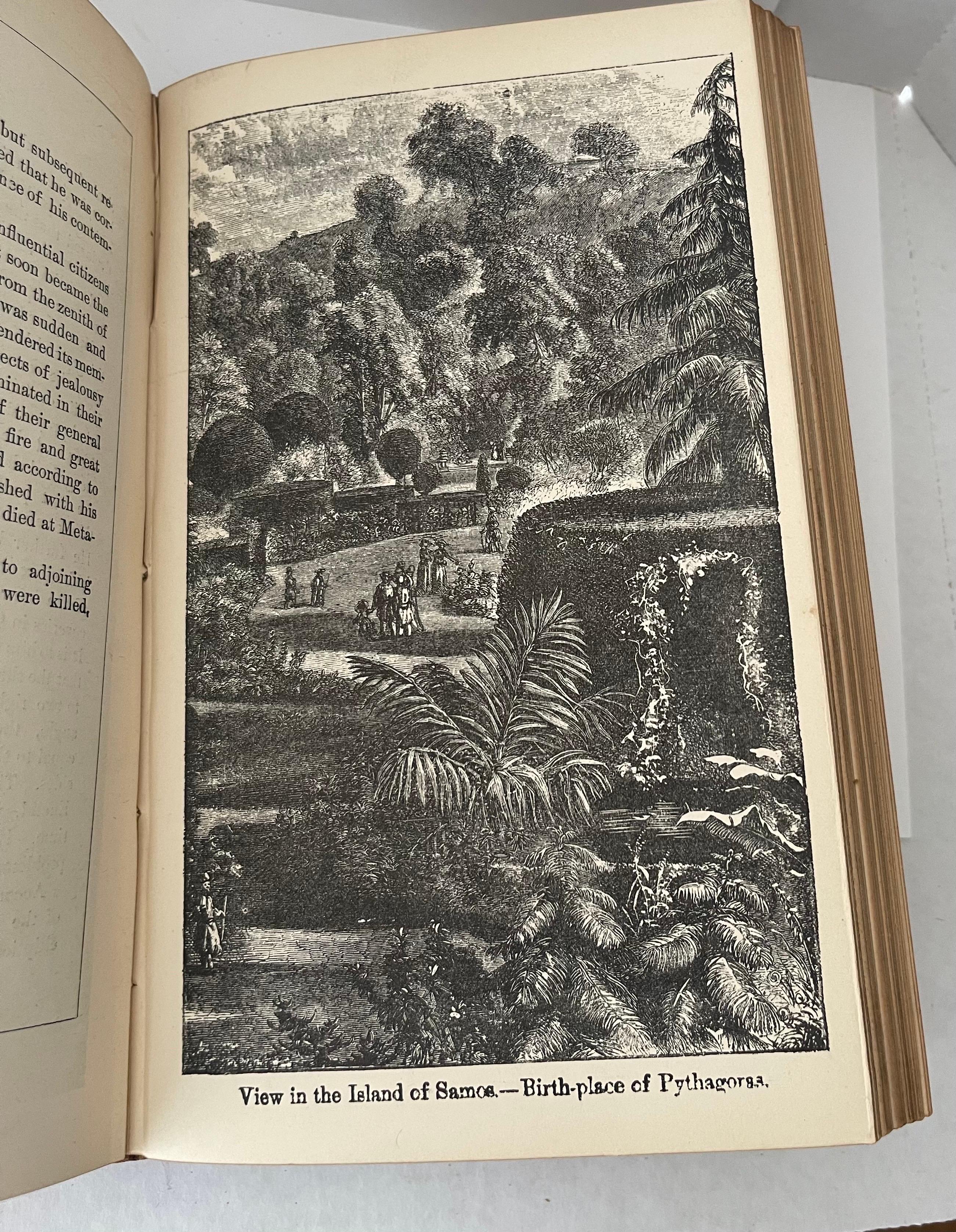 1877 Antiquities of the Orient Unveiled Leather Bound Book en vente 2