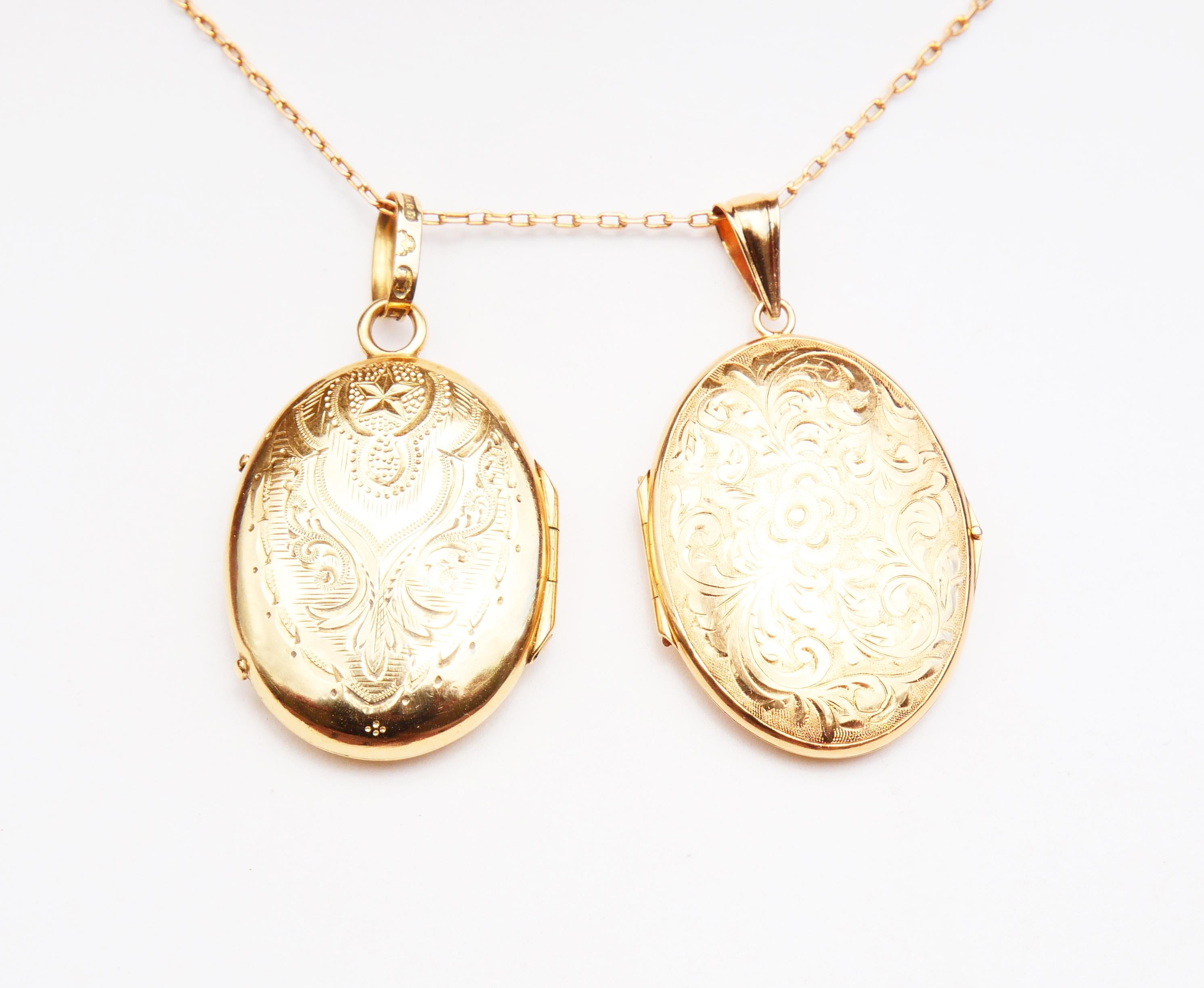 Pendentif nordique de 1879 en or jaune 18 carats massif/ 6 g en vente 8