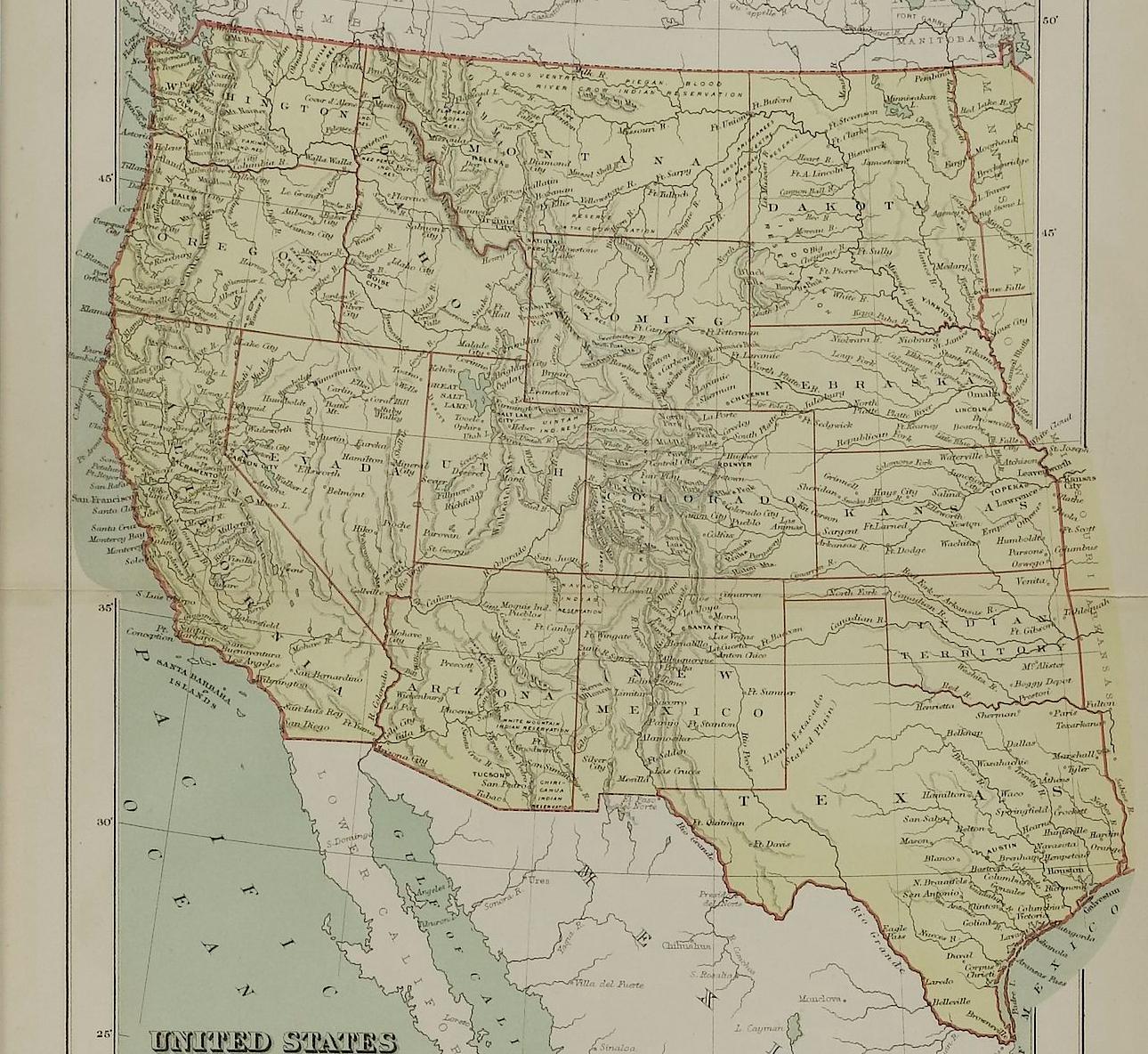 western half of the united states