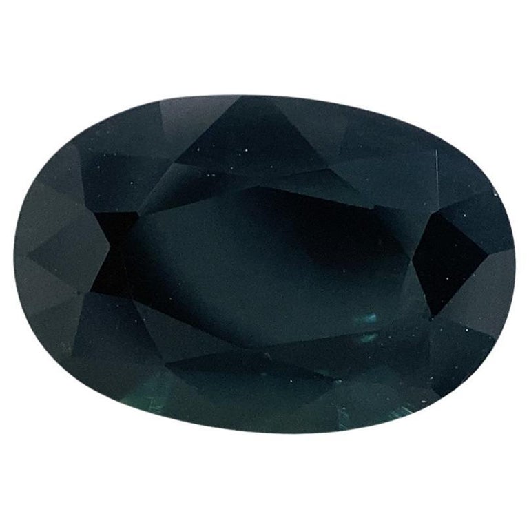 RARE !! SAPHIR VERT BLEU D'AUSTRALIE : 6 mm x 5 mm ★★ p396