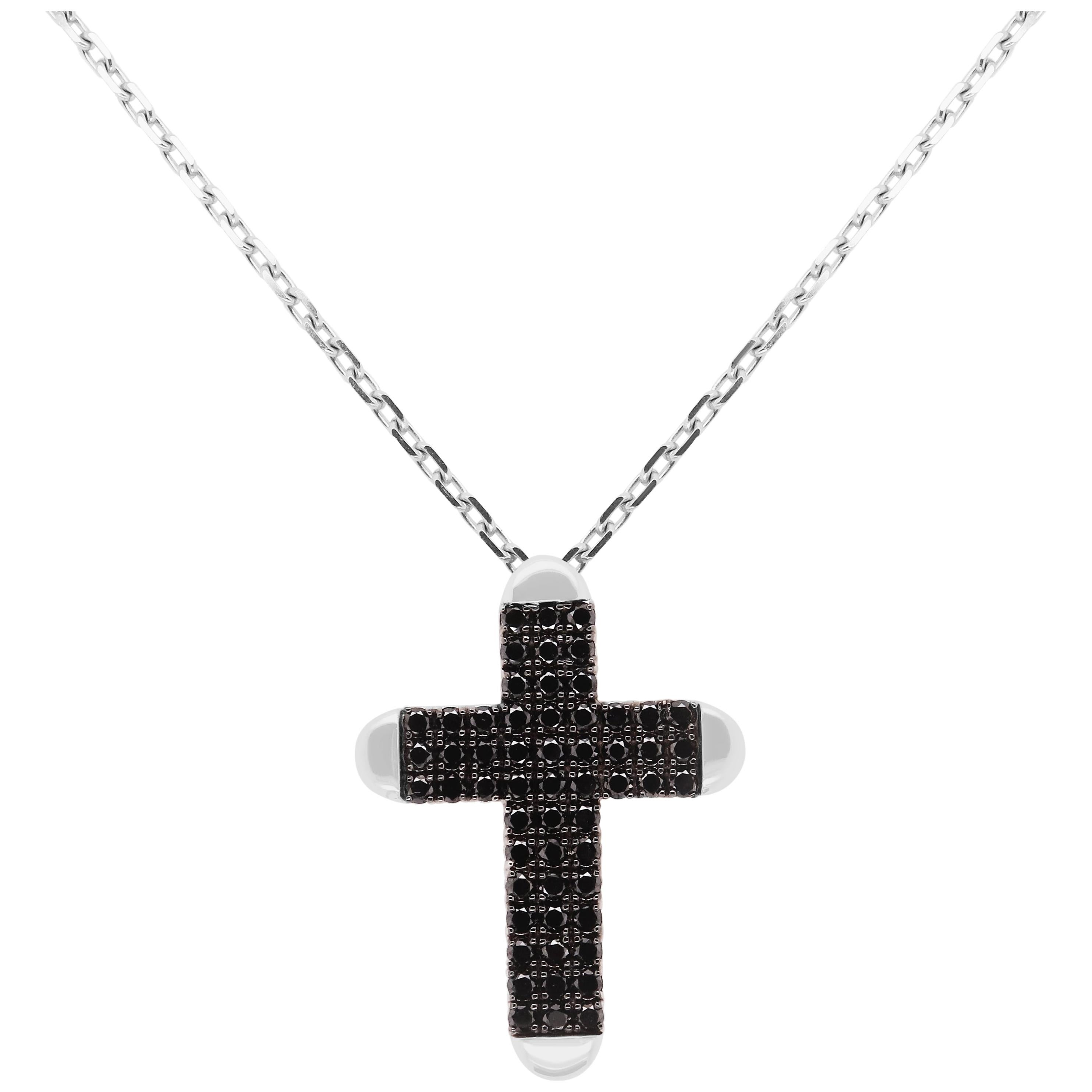 Gold Cross on Chain at 1stDibs