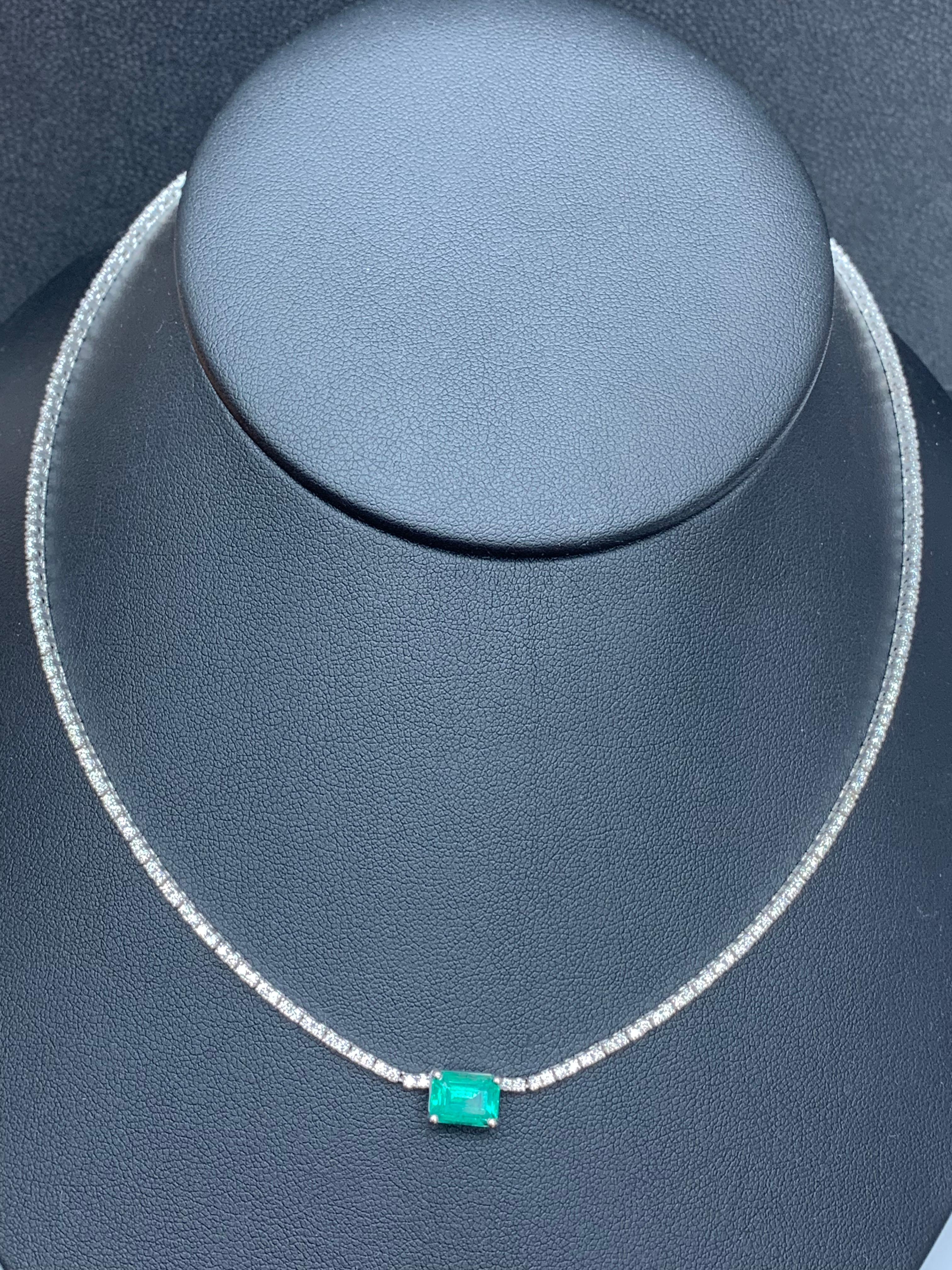 emerald necklace american swiss