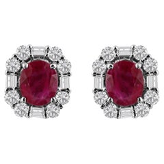 Pendientes de diamantes
