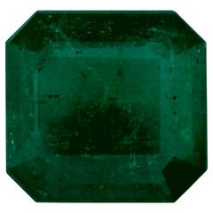 1.88 qt Esmeralda talla octágono Gema suelta