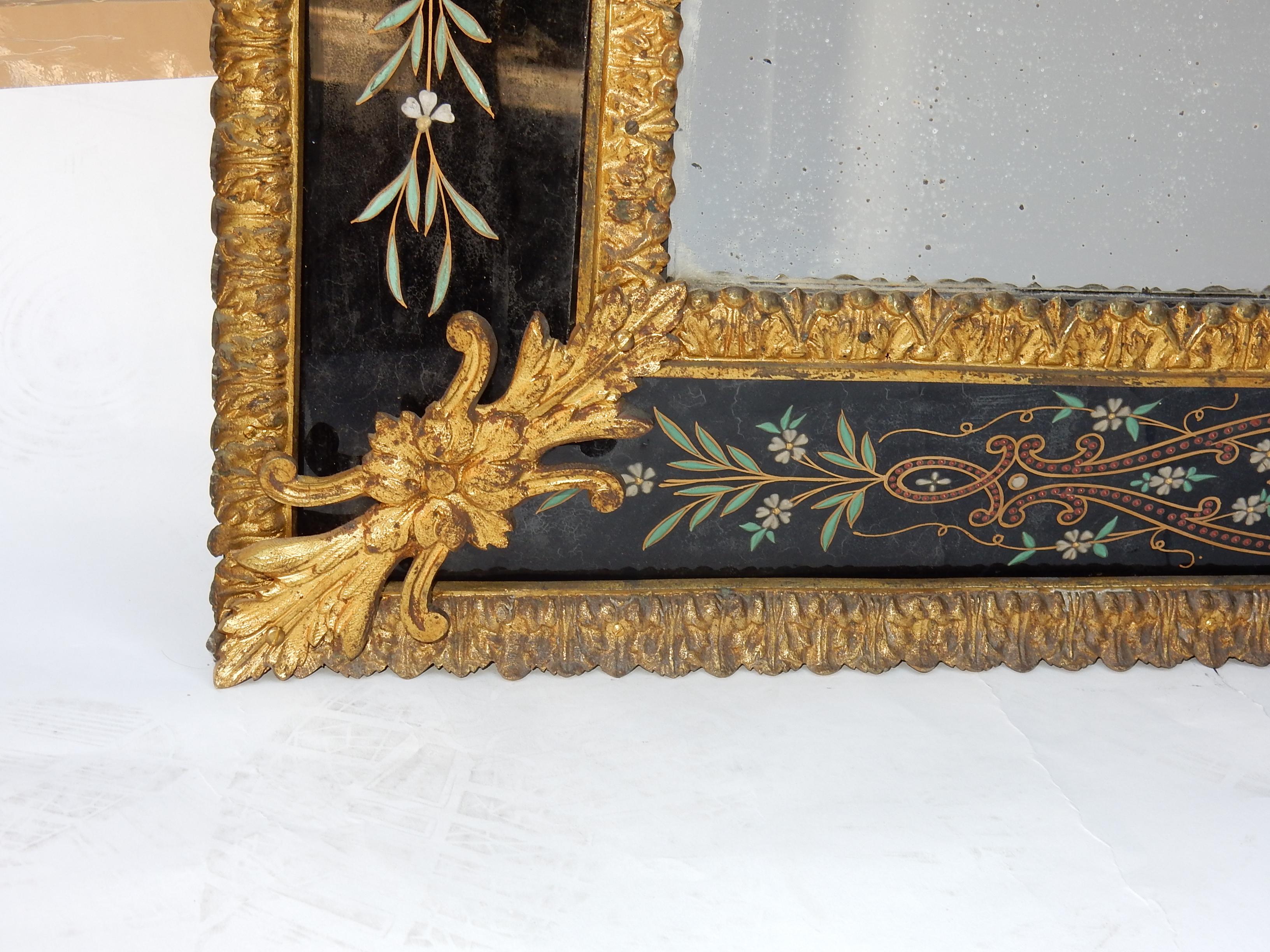 black venetian mirror