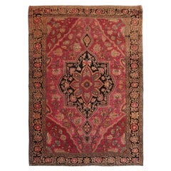 1880 Antique Farahan Rug Antique Farahan Rug Persian Rug Antique Persian Rug 4x5 1880 Antique Farahan Rug Antique Farahan Rug Persian Rug Antique Persian Rug 4x5