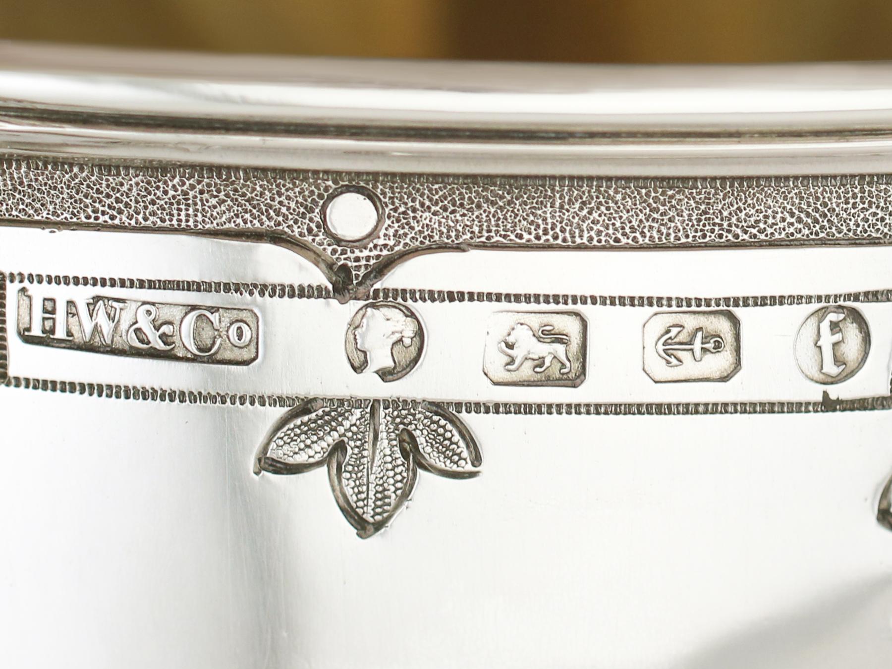 1880 Antique Victorian Sterling Silver Presentation Cup 4