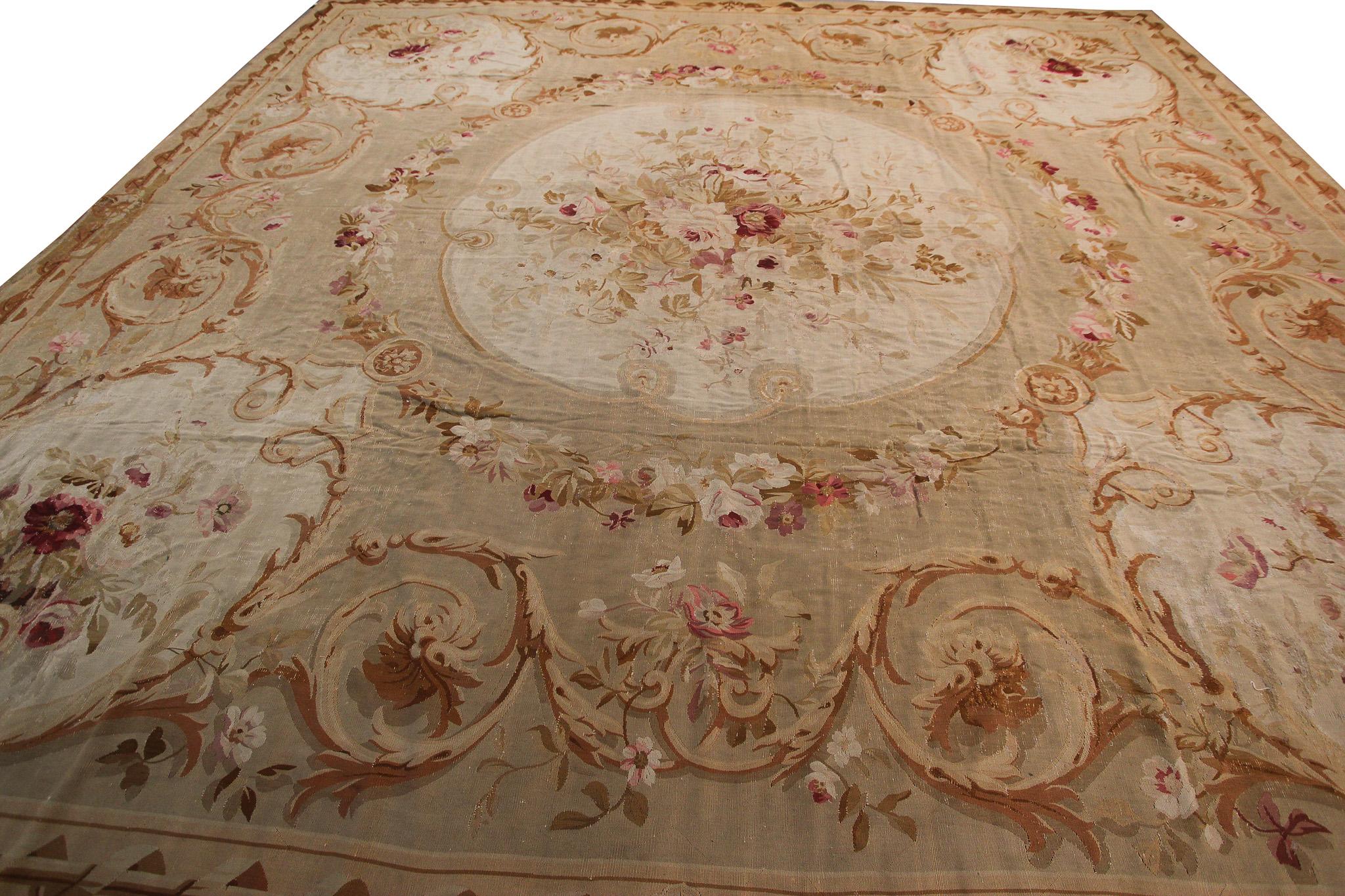 antique french rug