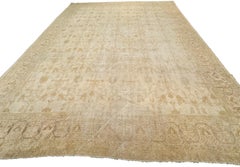 1880 Auhtentic Antique Turkish Oushak Geometric overall 12x15 366cm x 442cm