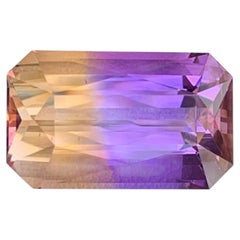 18.80 Carat Natural Loose Ametrine Emerald Shape Gemstone