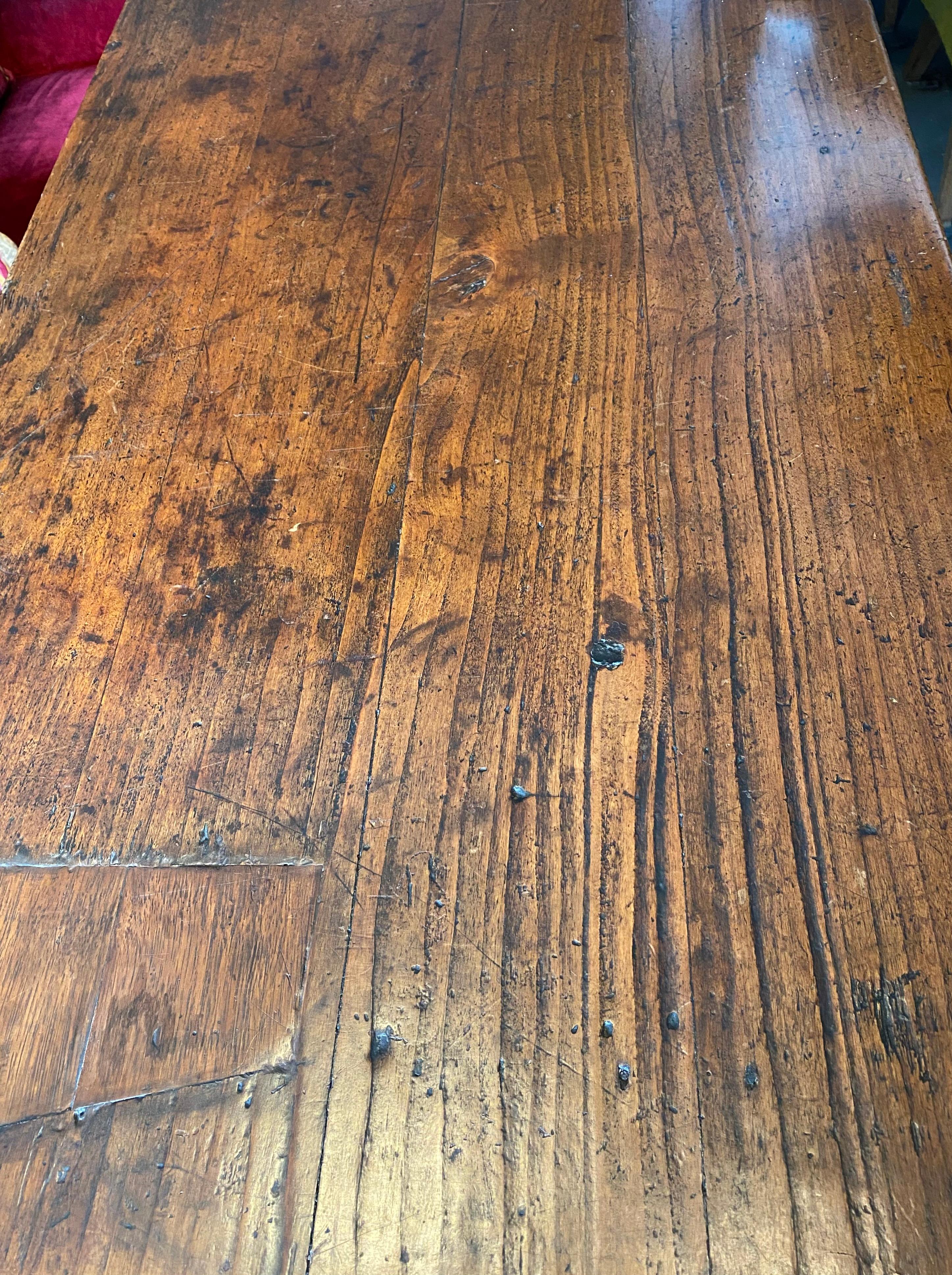 1880 Dining Table / Desk Table In Good Condition In Saint Helena, CA