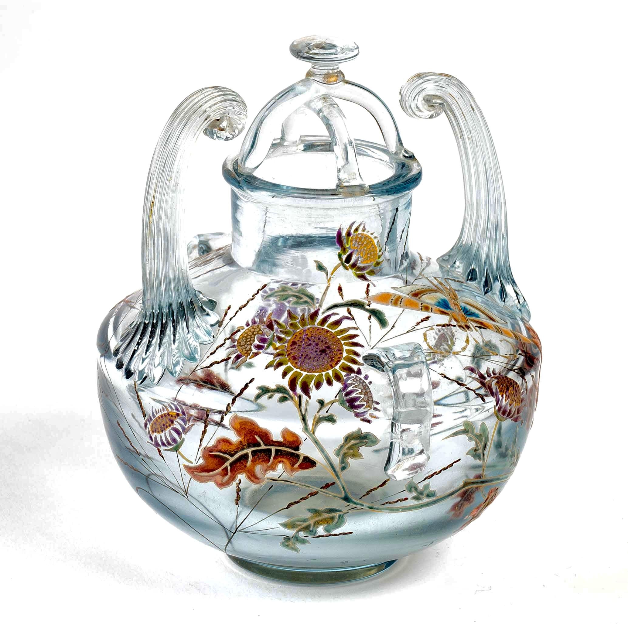 Late 19th Century 1880 Emile Gallé, Vase Perfume Burn 