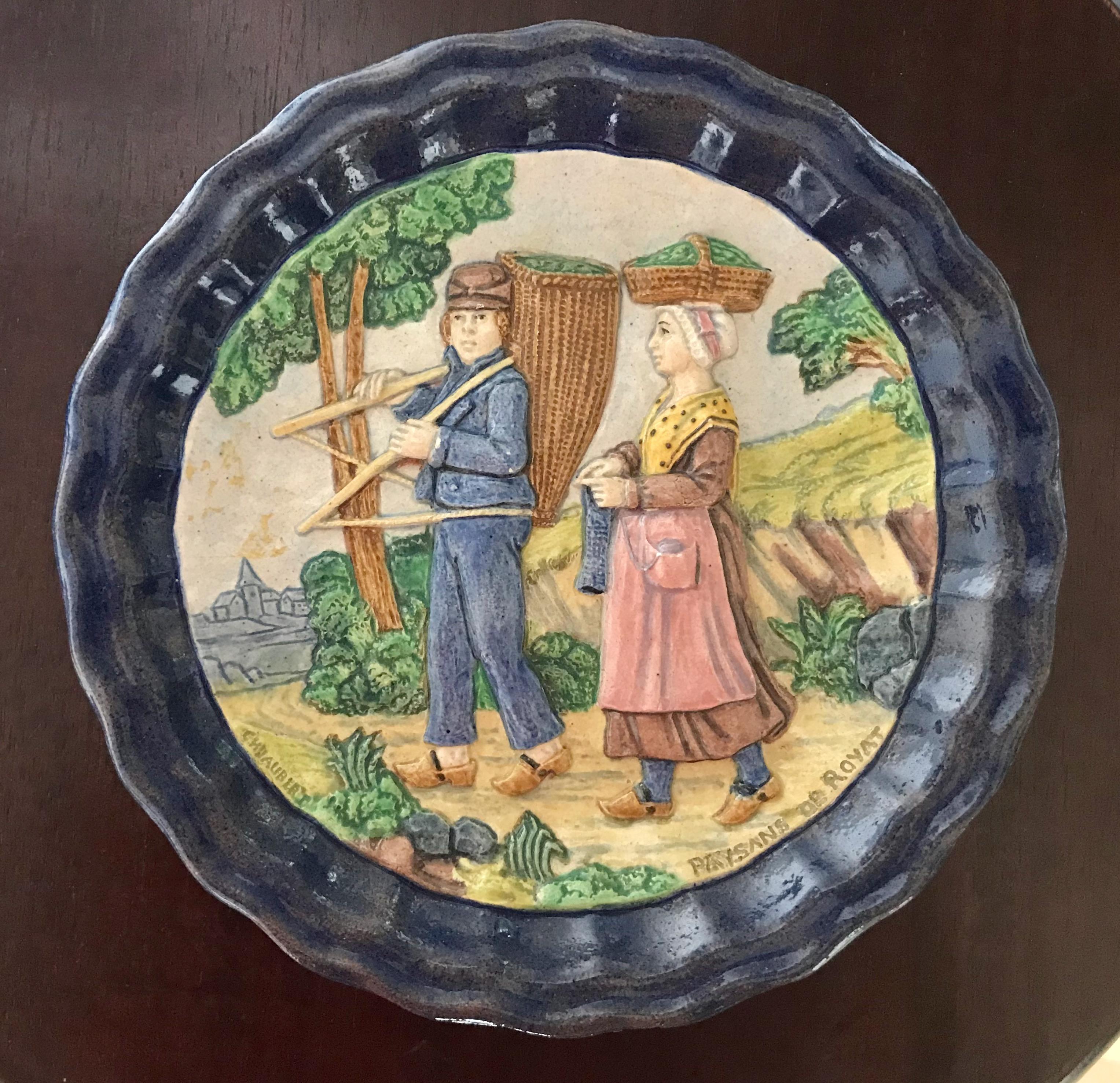 french decorative plates