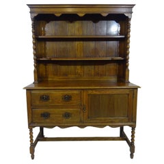 1880 Handmade Welsh Dresser in Oak