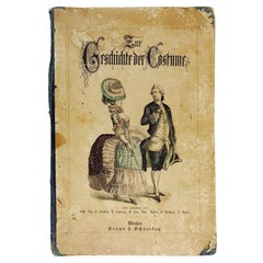 1880 History of Costume in German Book