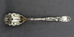 1880 Tiffany and Co. Sterling Silver Olive Spoon
