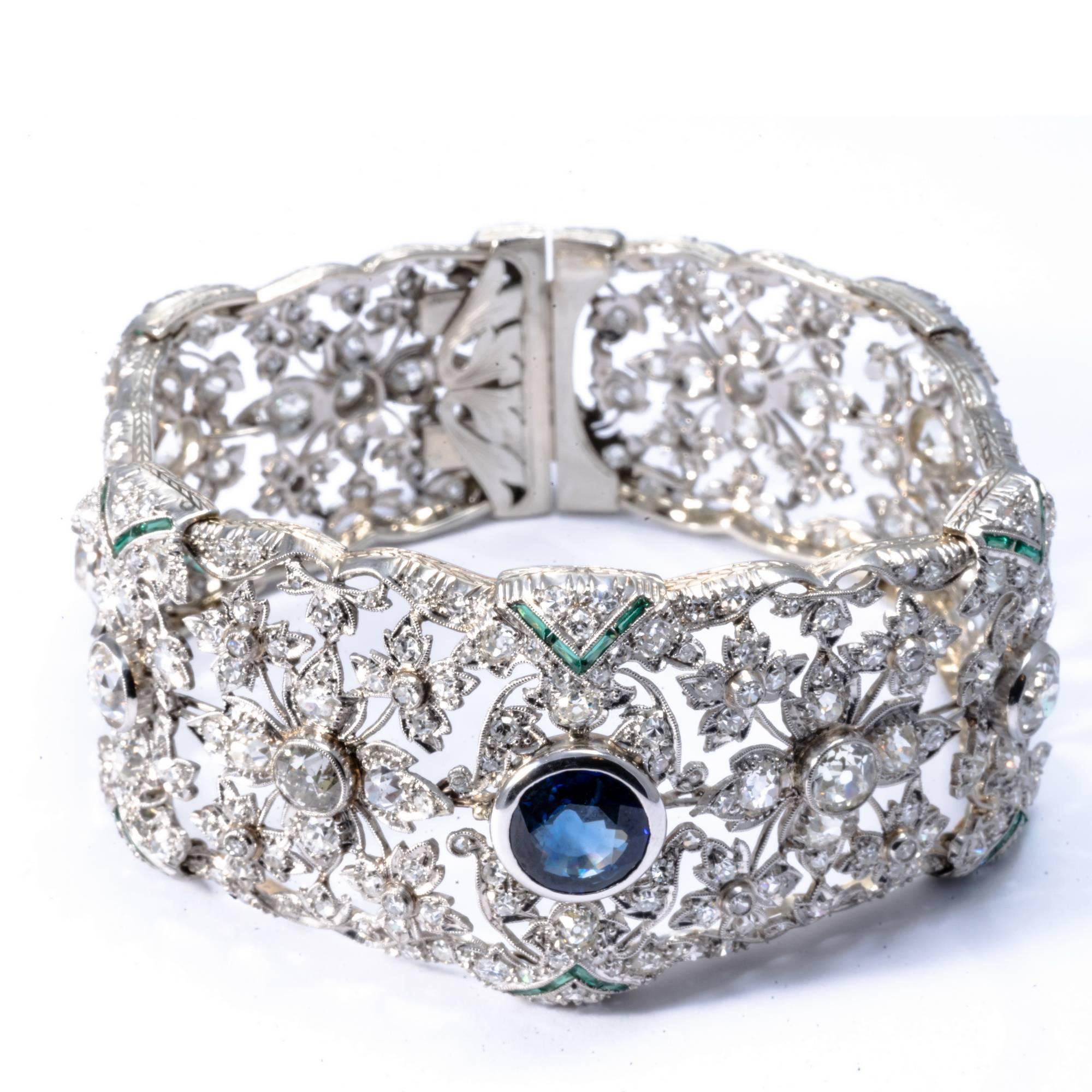 1890 Victorian Diamond Set Convertible Choker Bracelet Tiara 9