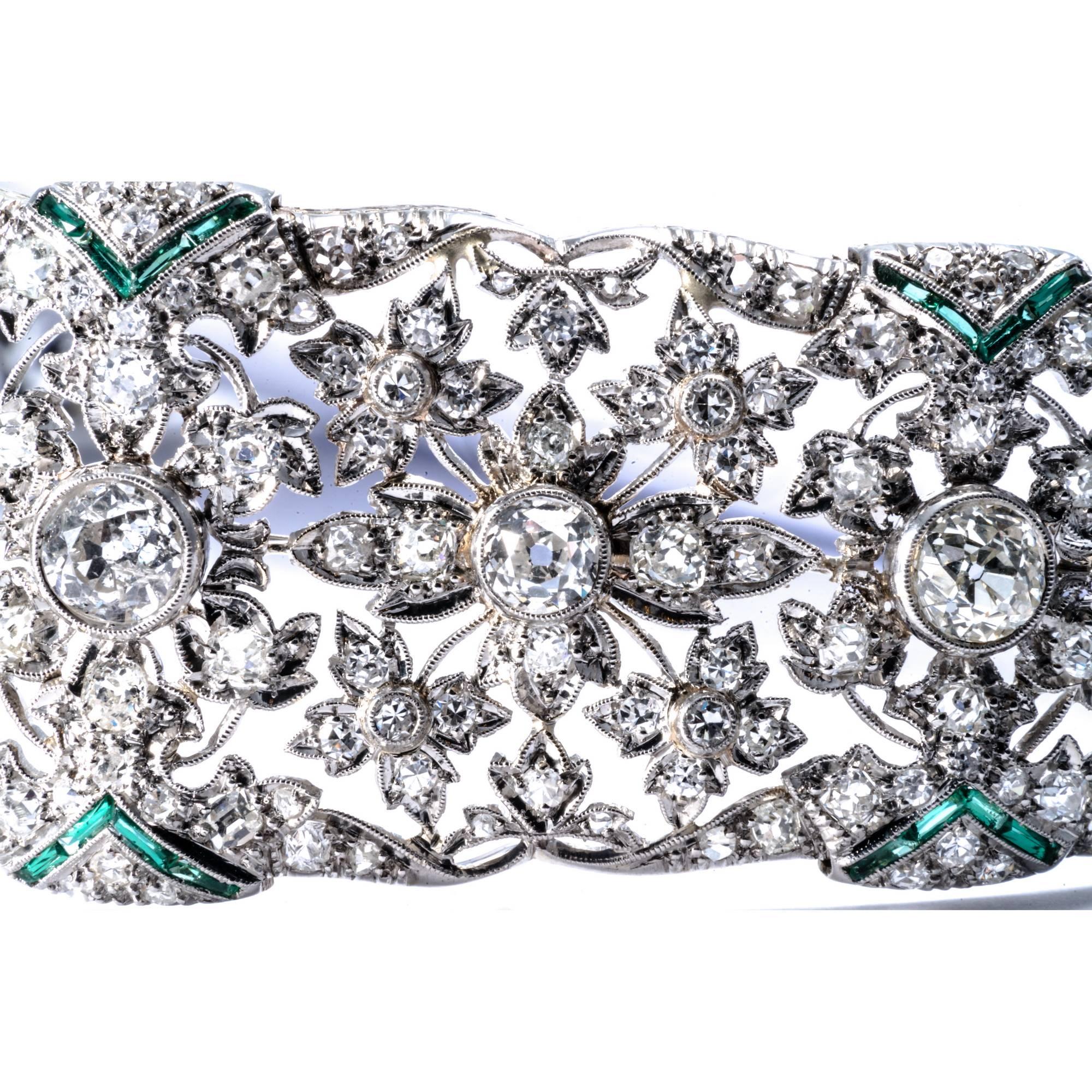 1890 Victorian Diamond Set Convertible Choker Bracelet Tiara 3