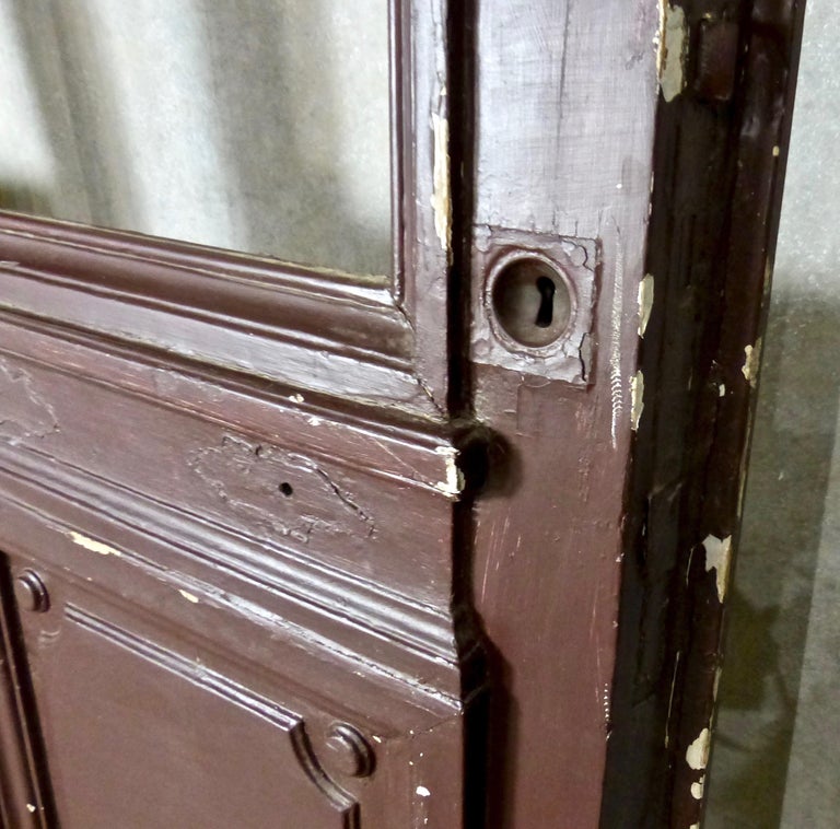 1880s Solid Wood Commercial Doors For Sale at 1stDibs