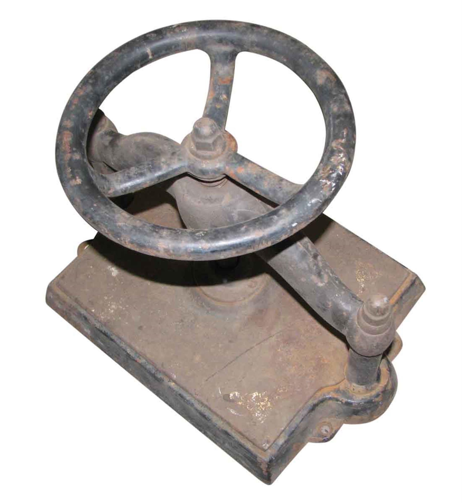 1880s Antique Cast Iron Book Press (Industriell)