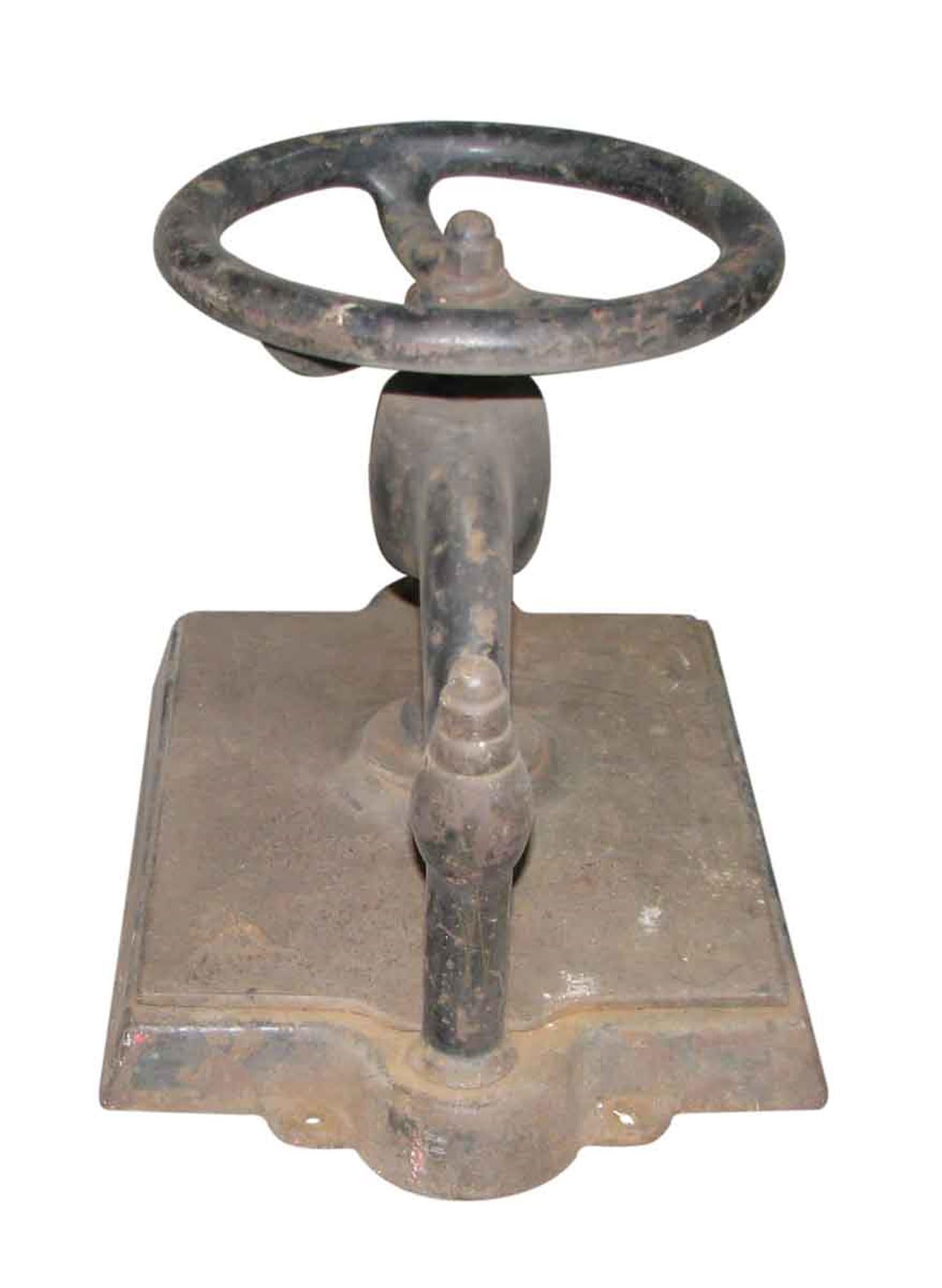 antique cast iron press