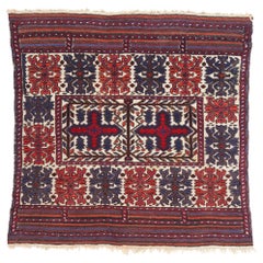 1880's Antique Caucasian Soumak Rug