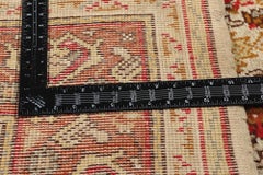 1880's Antique Turkish Oushak Rug, 08'01 x 11'04