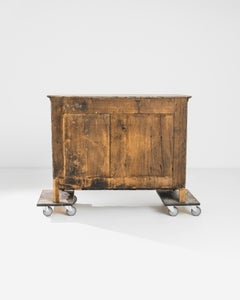 1880s Belgian Oak Chest of Drawers