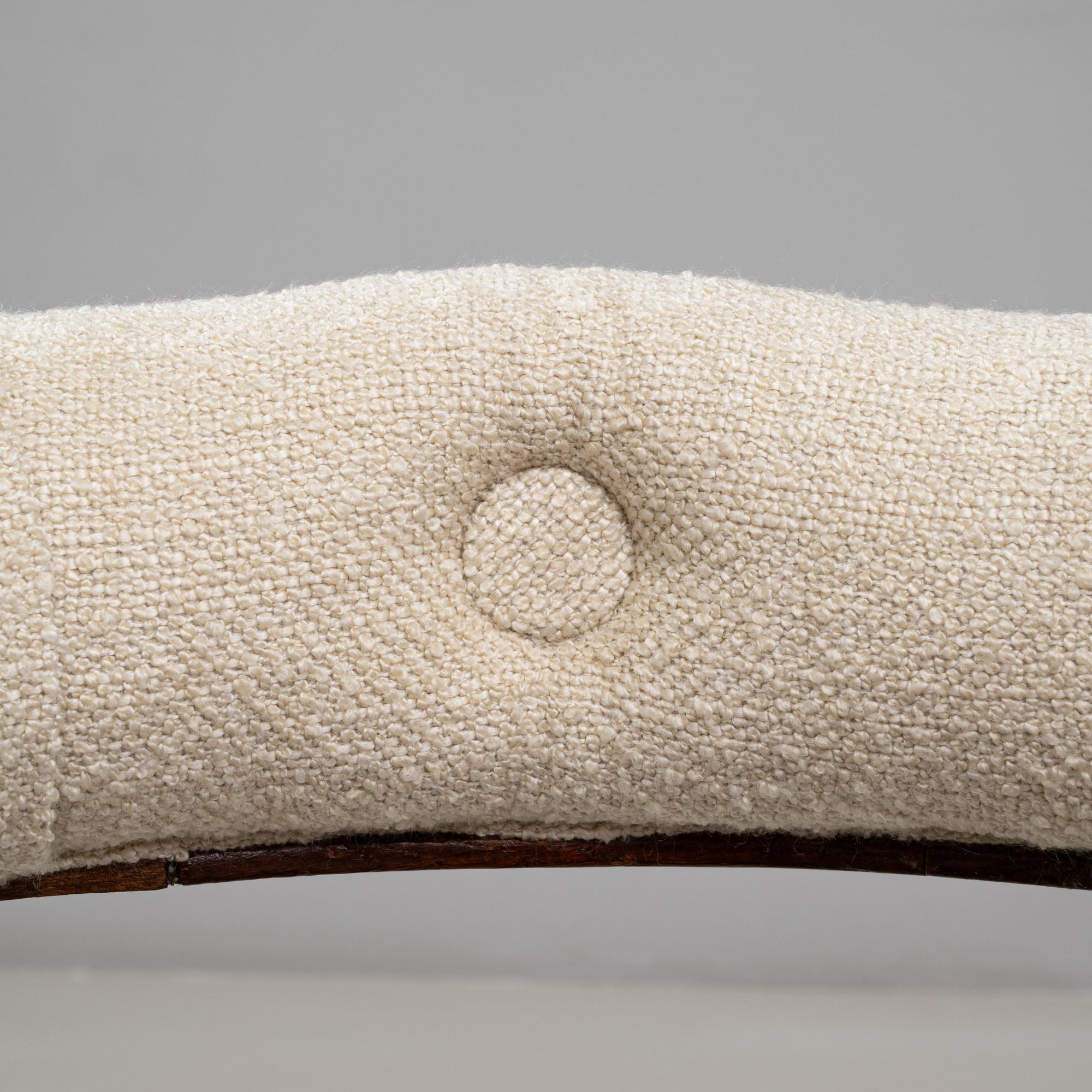 Belgischer Regency-Sessel aus Holz mit geschnitzten Löwenköpfen aus den 1880er Jahren im Angebot 8