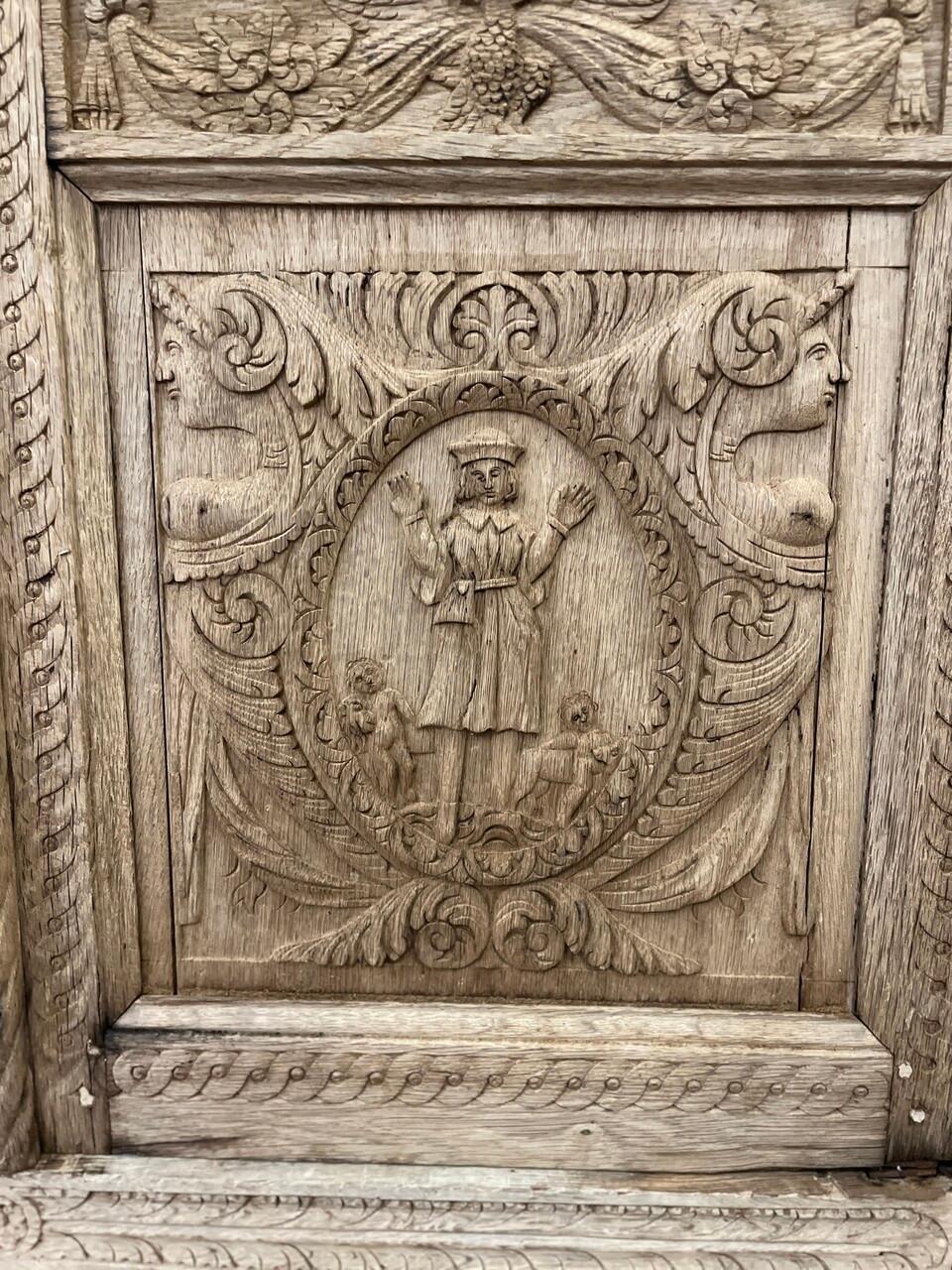 french oak bookshelf
