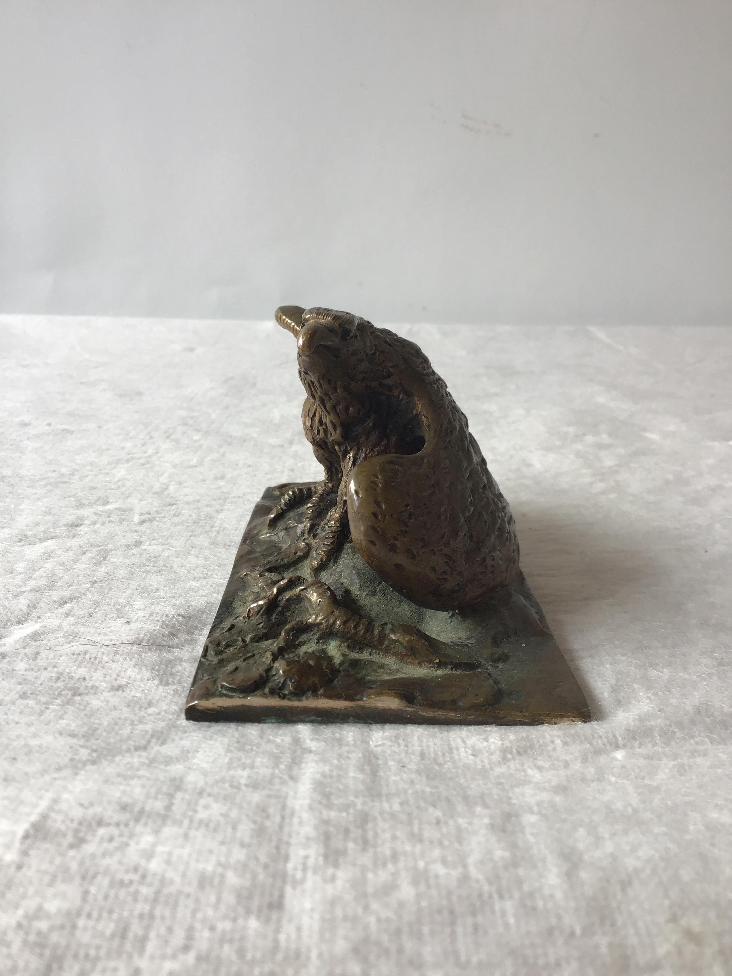 Bronze A. Marionnet, aigle en bronze des années 1880 en vente