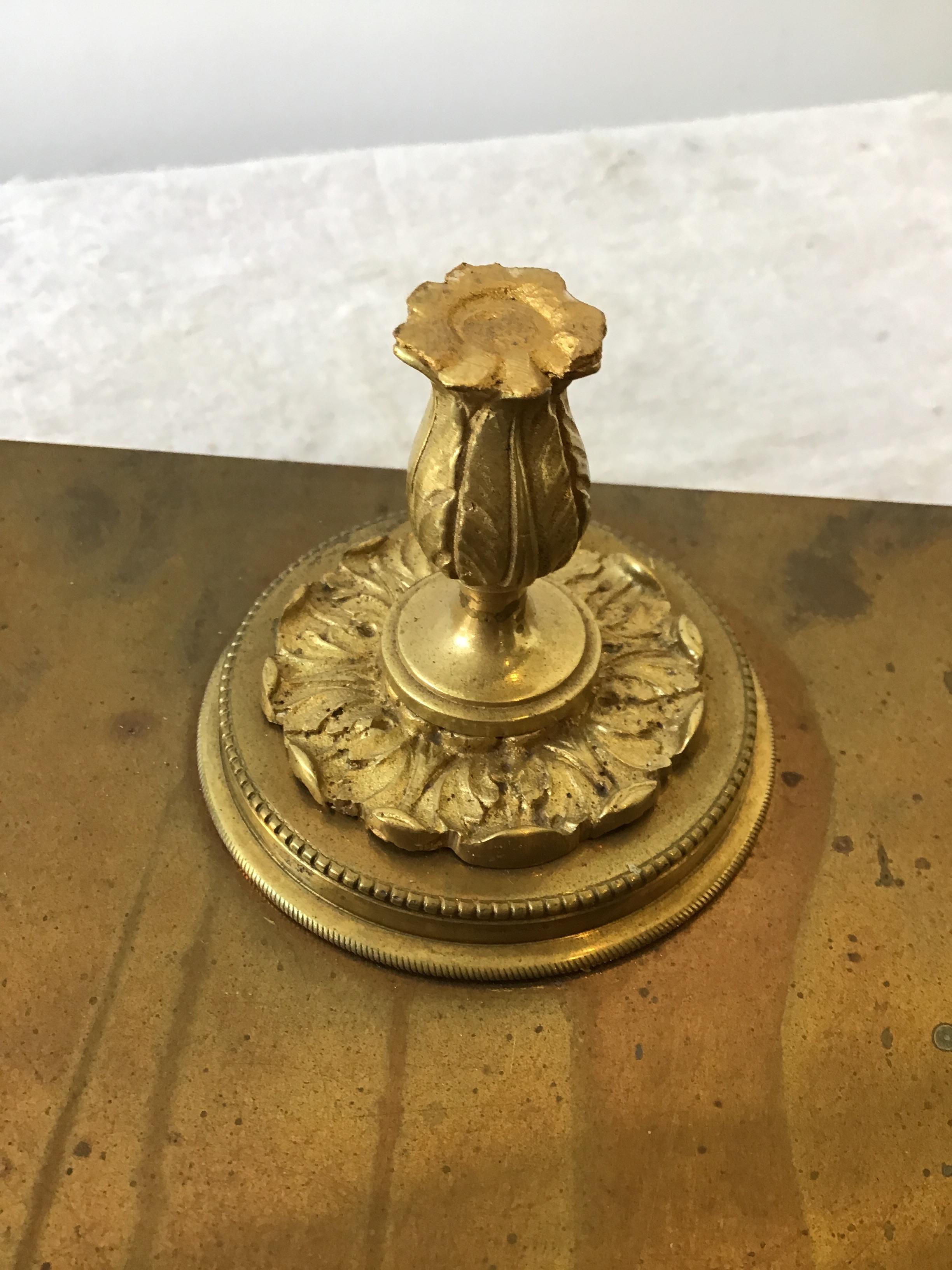 1880s Bronze French Empire Inkwell 10
