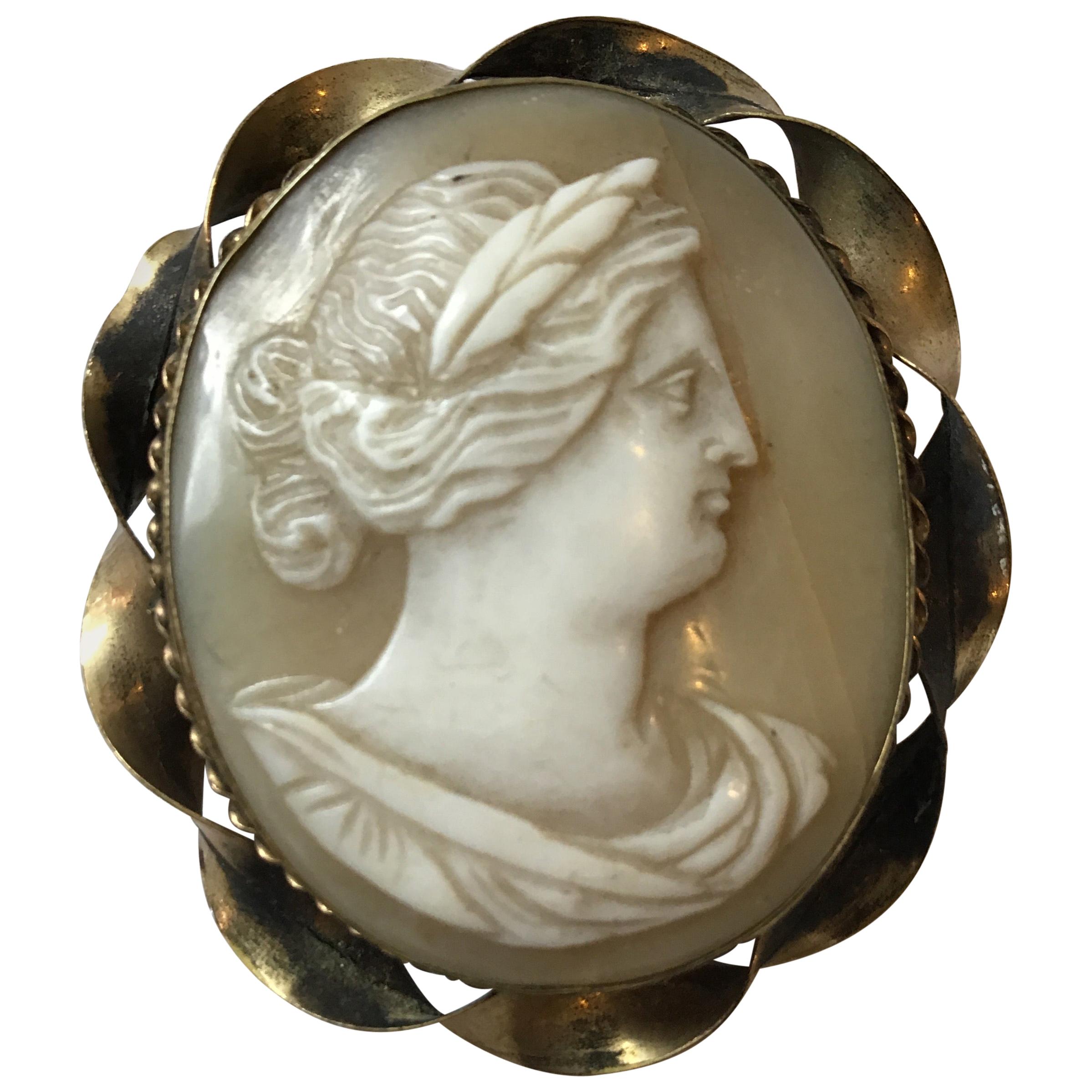 1880s Carved Cameo For Sale