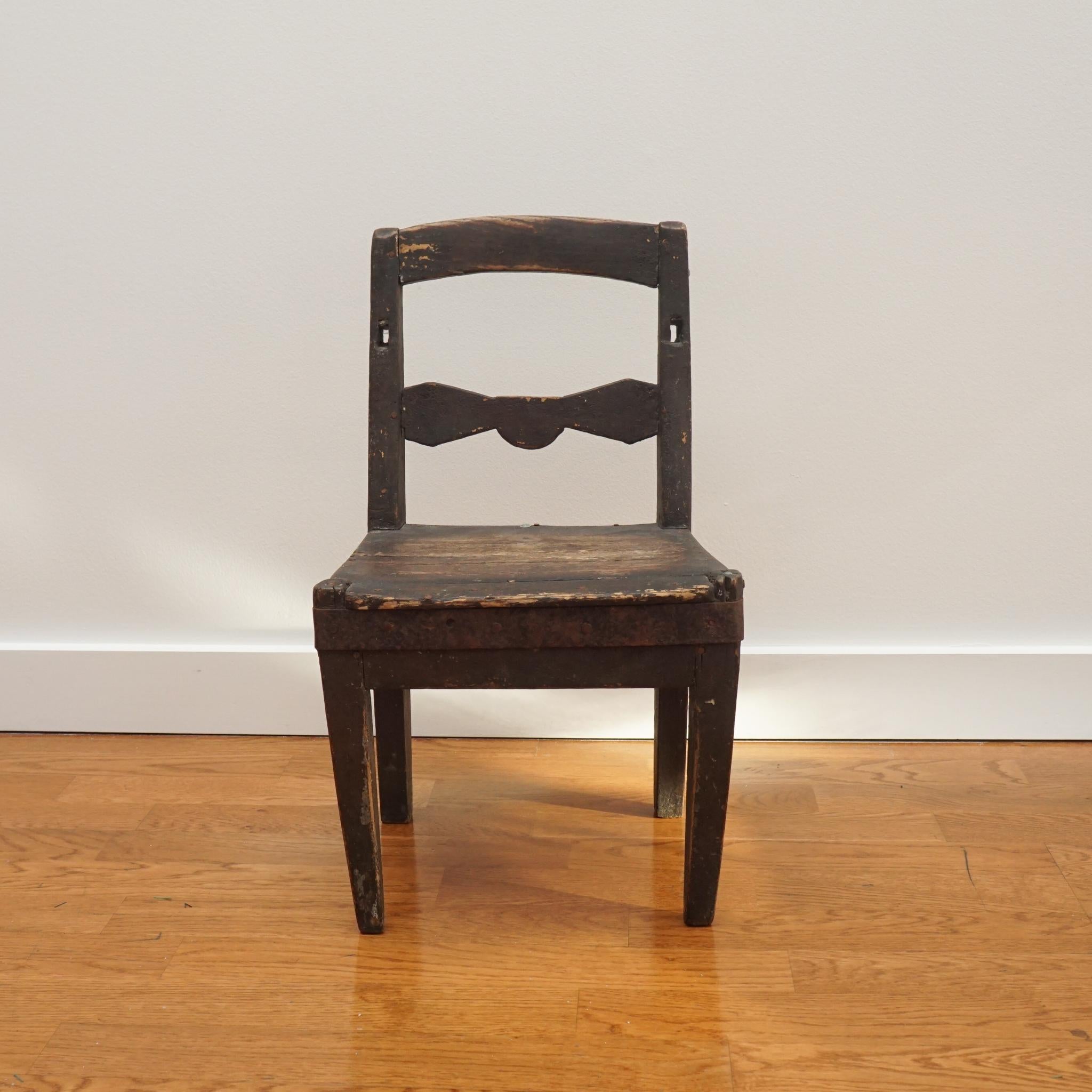 1880s Danish Antique Miniature Chair For Sale 3