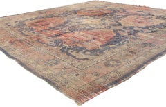 An Ottoman Heirloom: A Late 19th Century Turkish Oushak of Sublime Elegance