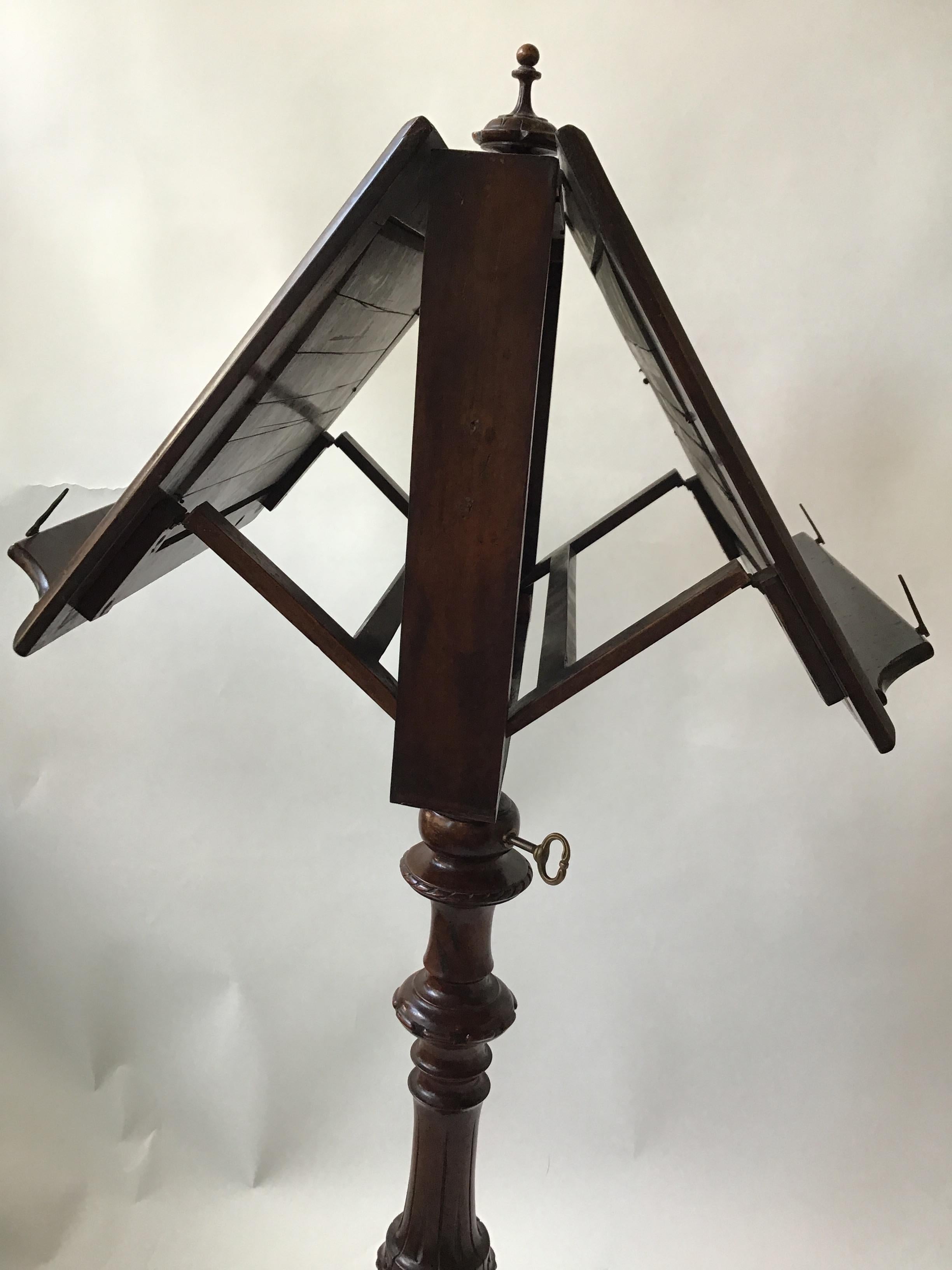 1880s English Double Sided Music Stand 3