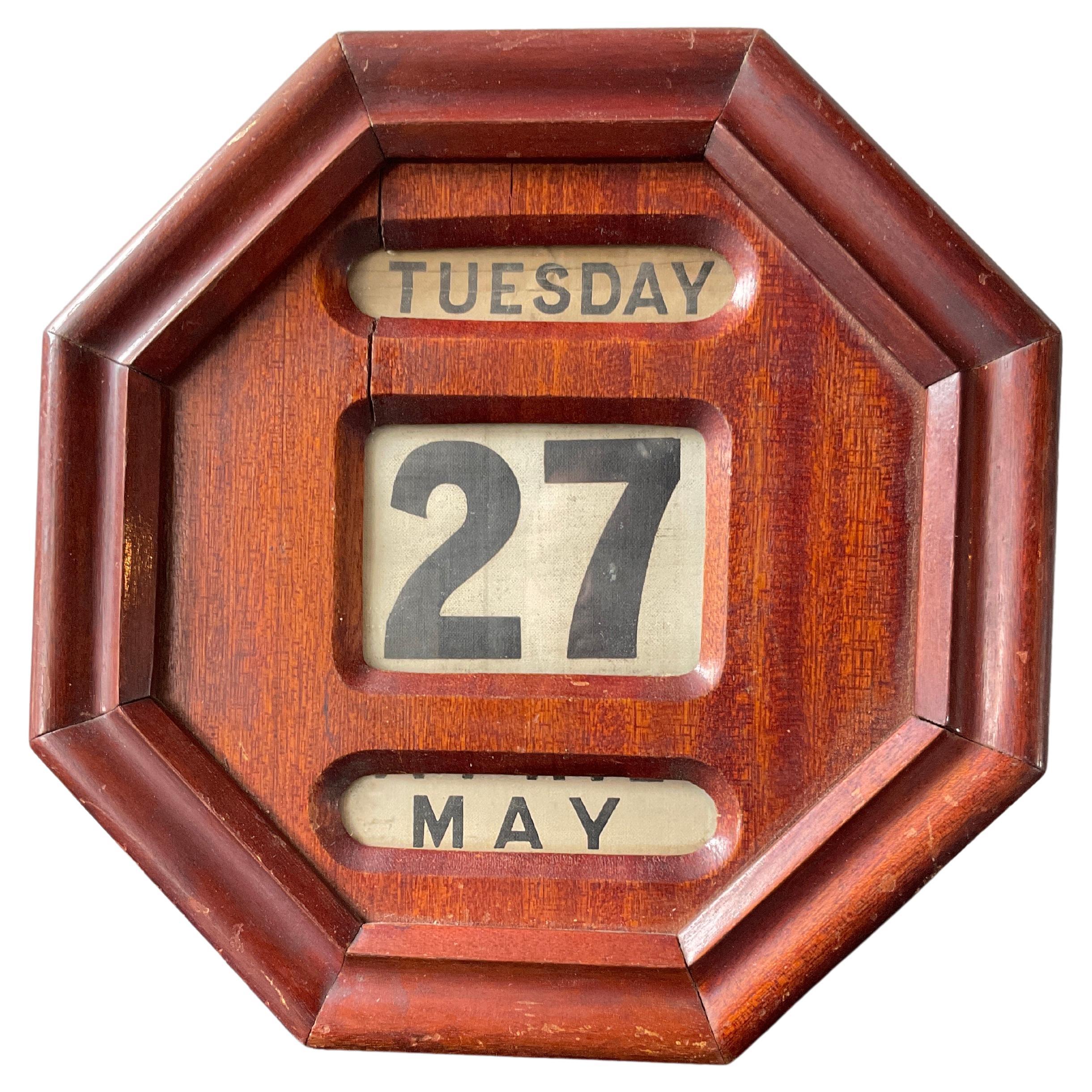 1880s English Perpetual Calendar