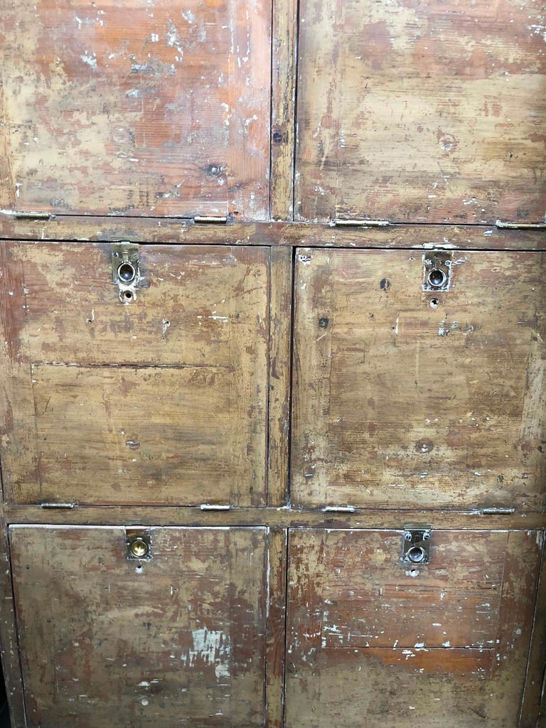 1880s English Pigeon Hole with DropDown Doors at 1stDibs