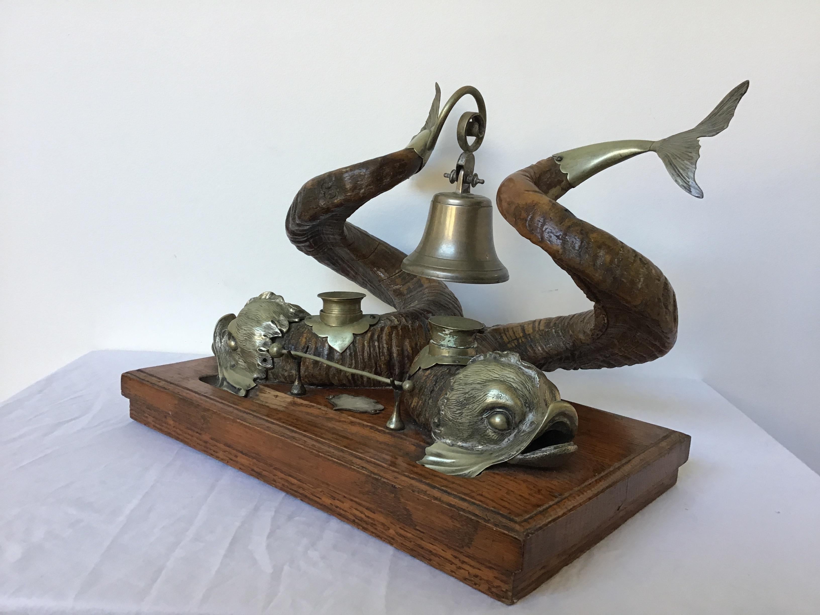 dolphin with a horn