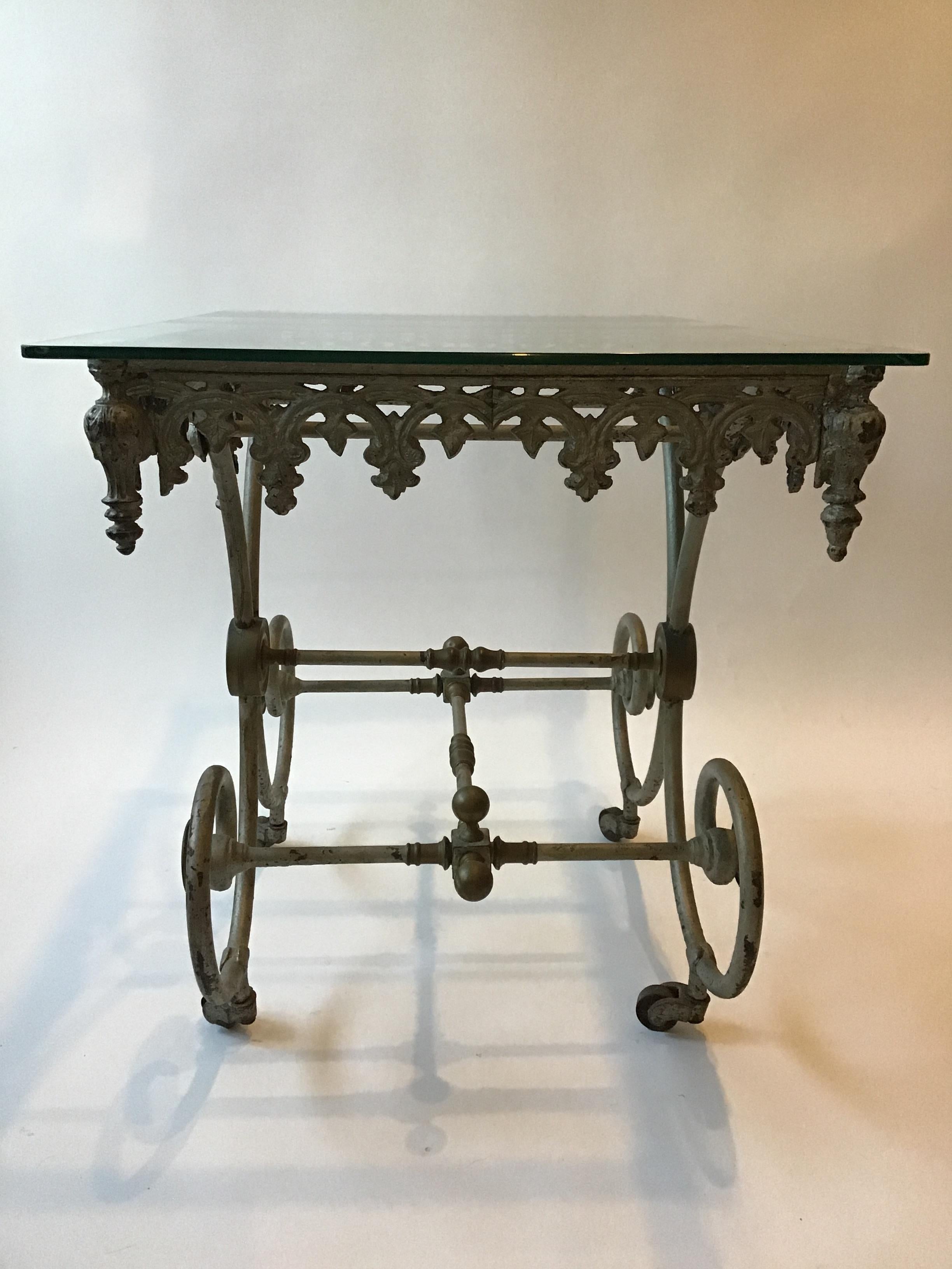 1880s French Bakers Table 5