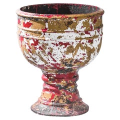 Jardinière en fonte française des années 1880